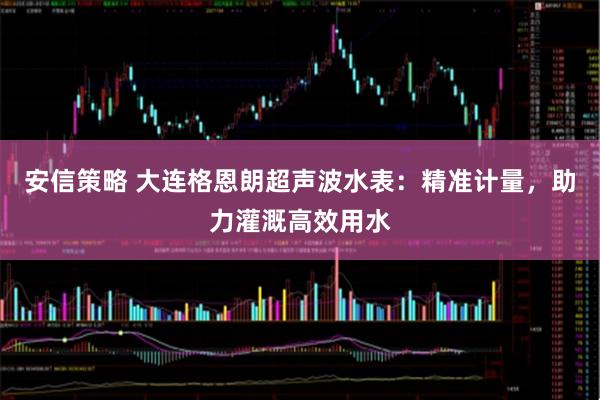 安信策略 大连格恩朗超声波水表：精准计量，助力灌溉高效用水